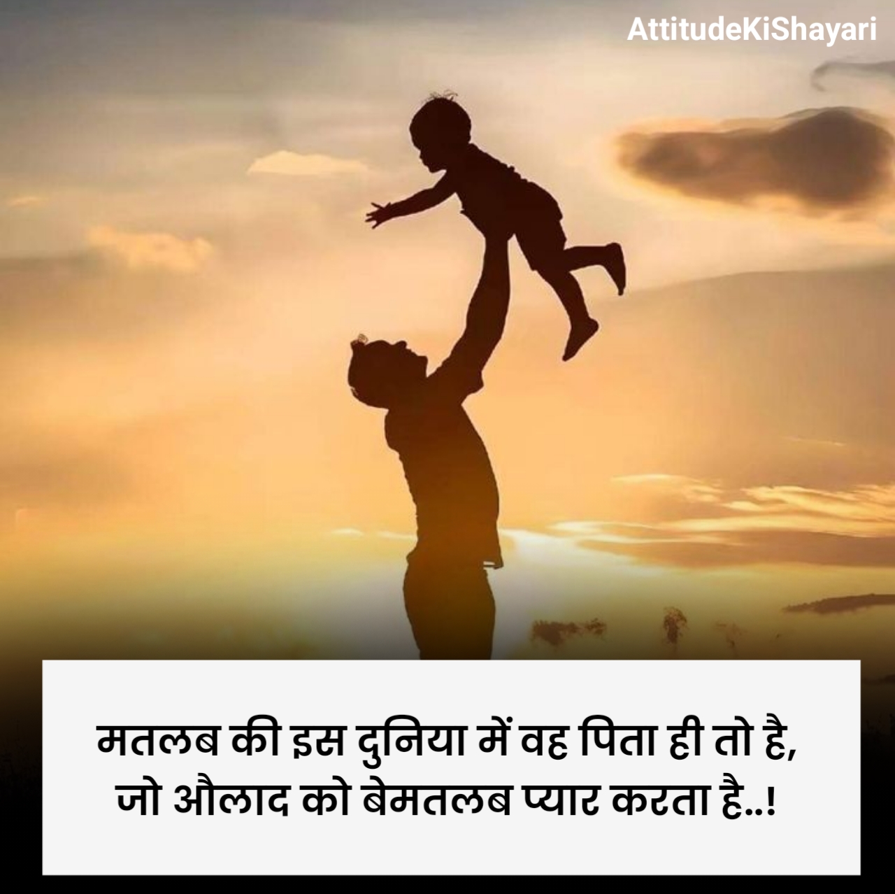 Papa Shayari in Hindi 2 Line