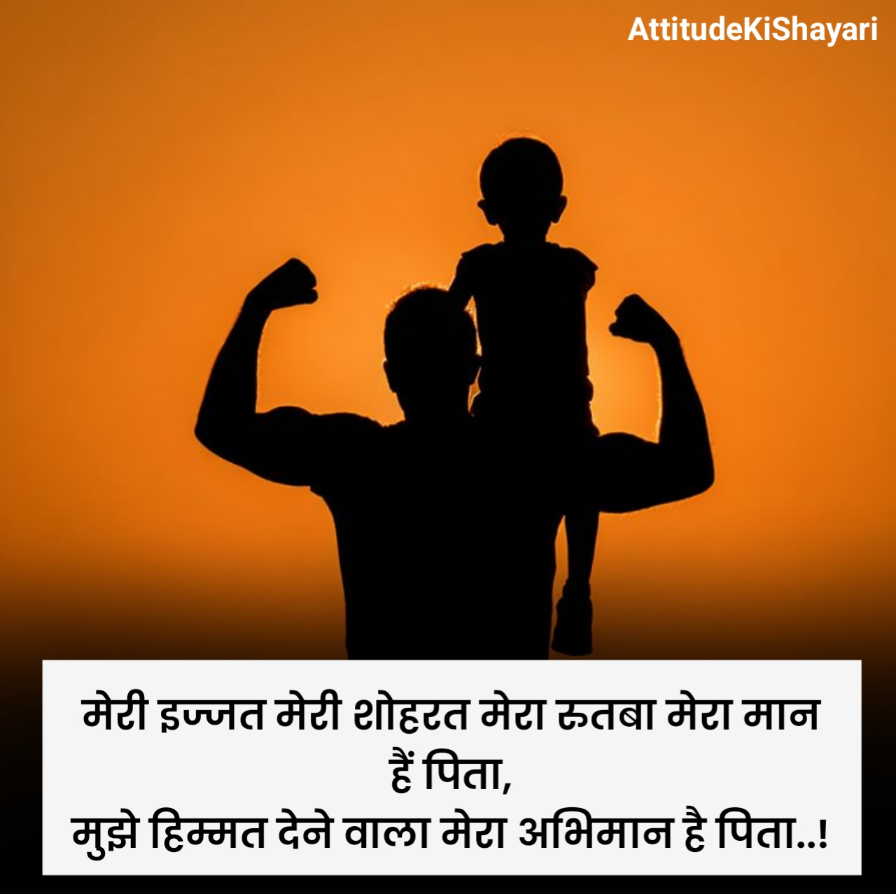 Papa Shayari in Hindi 2 Line