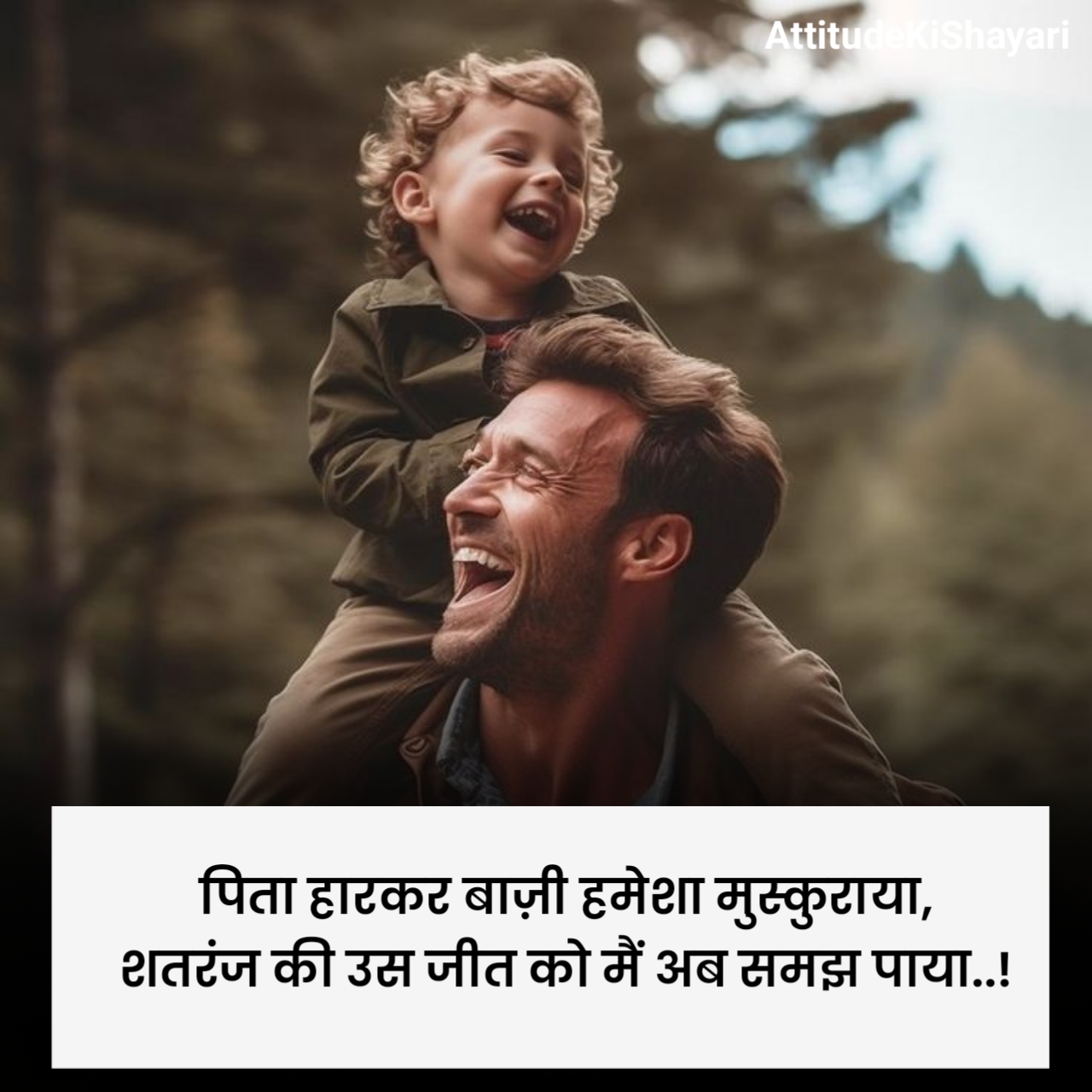 Papa Shayari in Hindi 2 Line