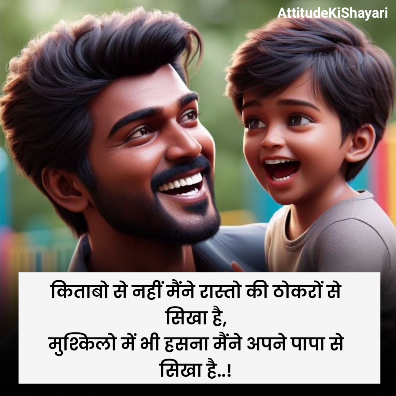 Papa Shayari in Hindi 2 Line