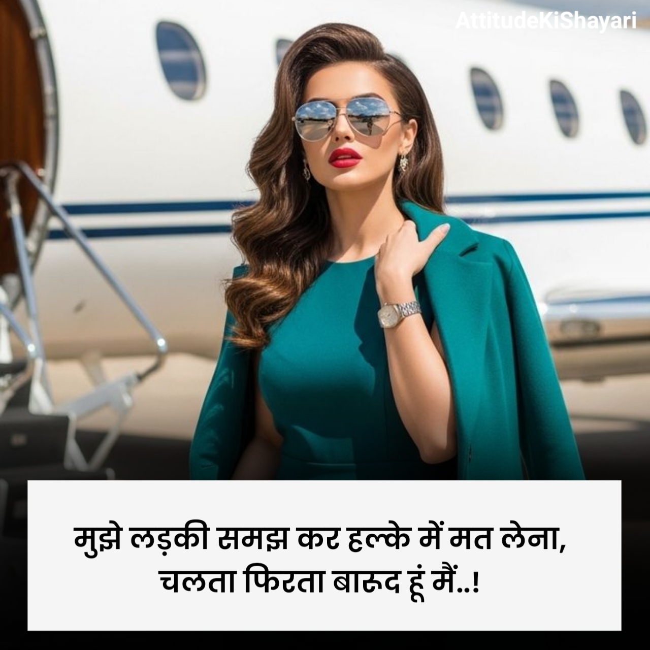Killer Attitude Shayari For Girls in Hindi