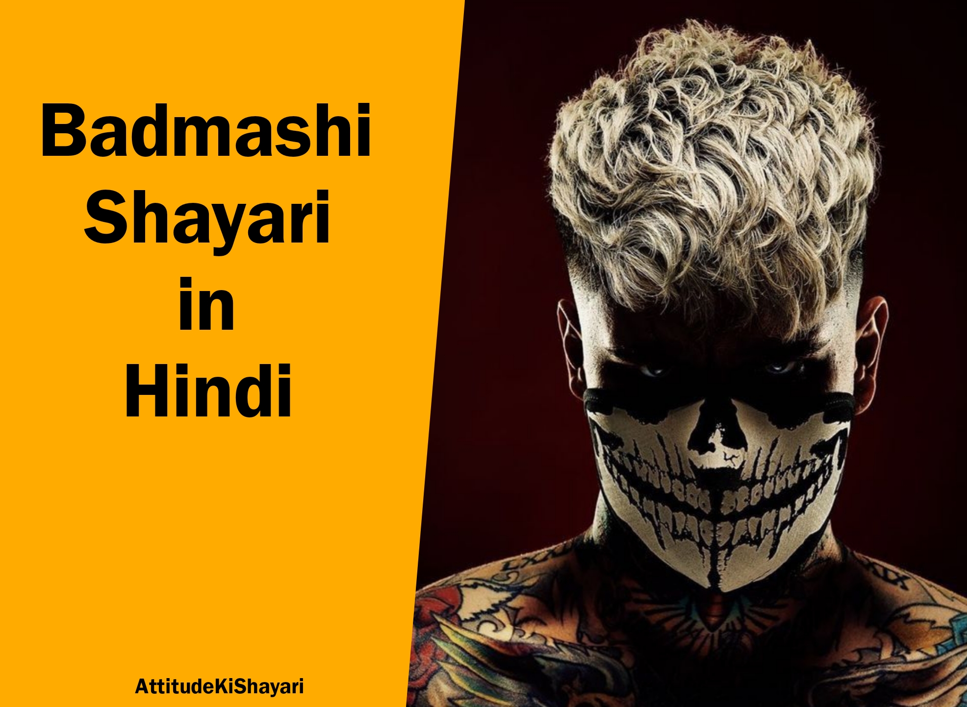 Badmashi Shayari in Hindi