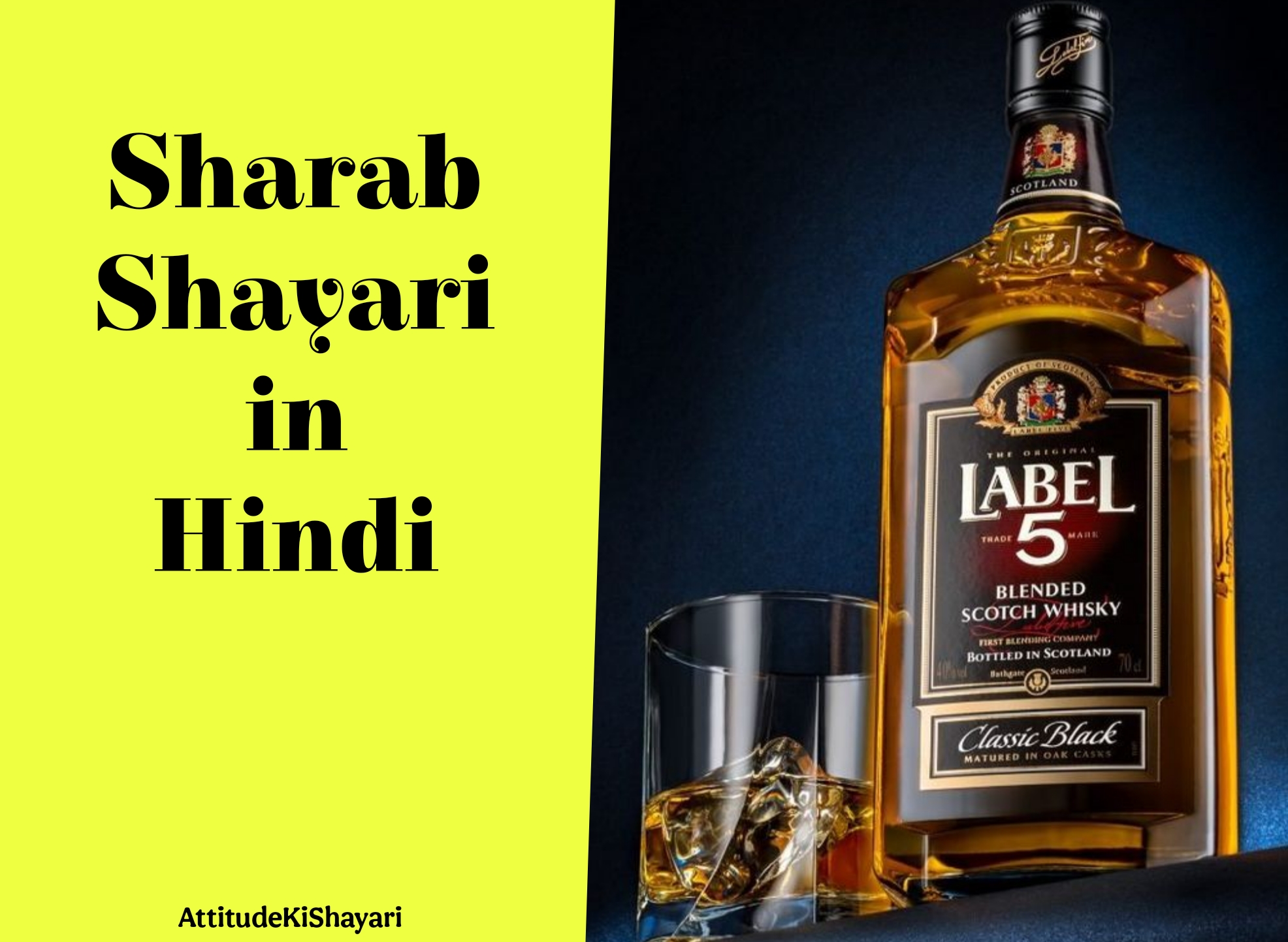 Sharab Shayari in Hindi